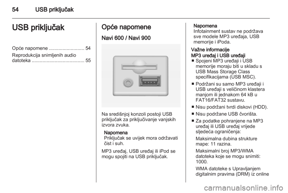 OPEL INSIGNIA 2012.5  Priručnik za Infotainment (in Croatian) 