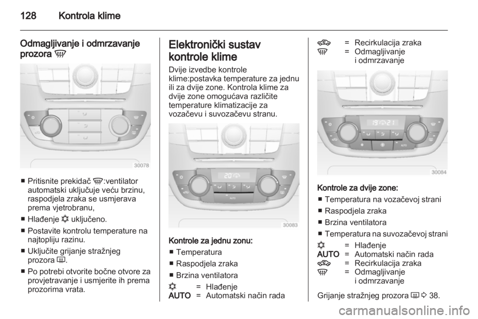 OPEL INSIGNIA 2012.5  Priručnik za vlasnika (in Croatian) 