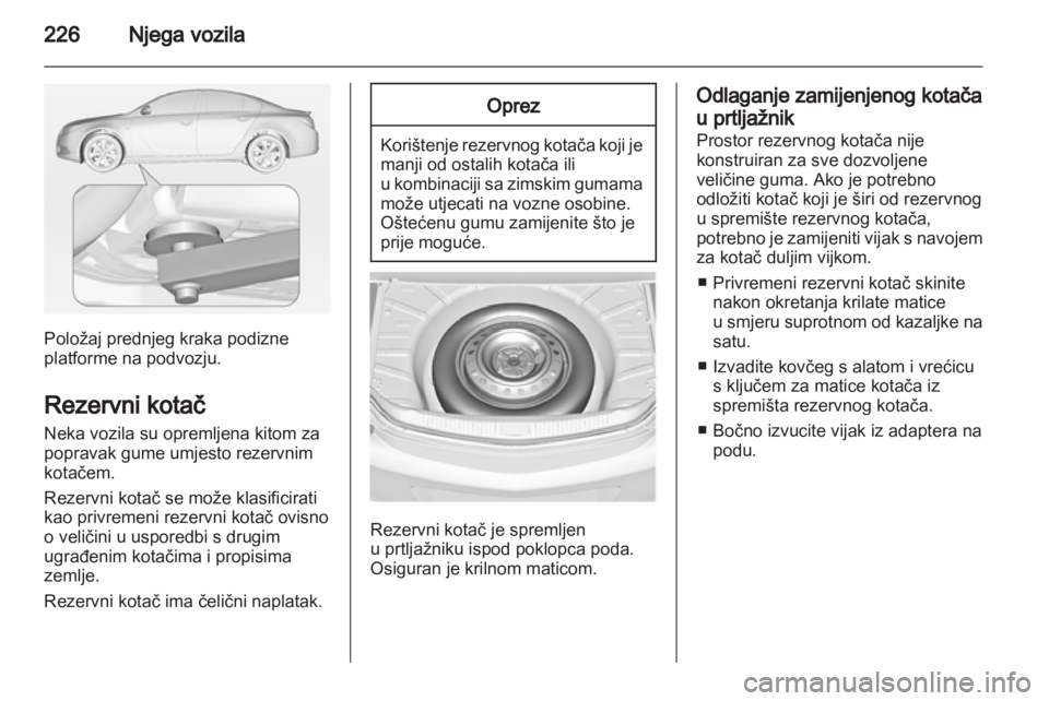OPEL INSIGNIA 2012.5  Priručnik za vlasnika (in Croatian) 