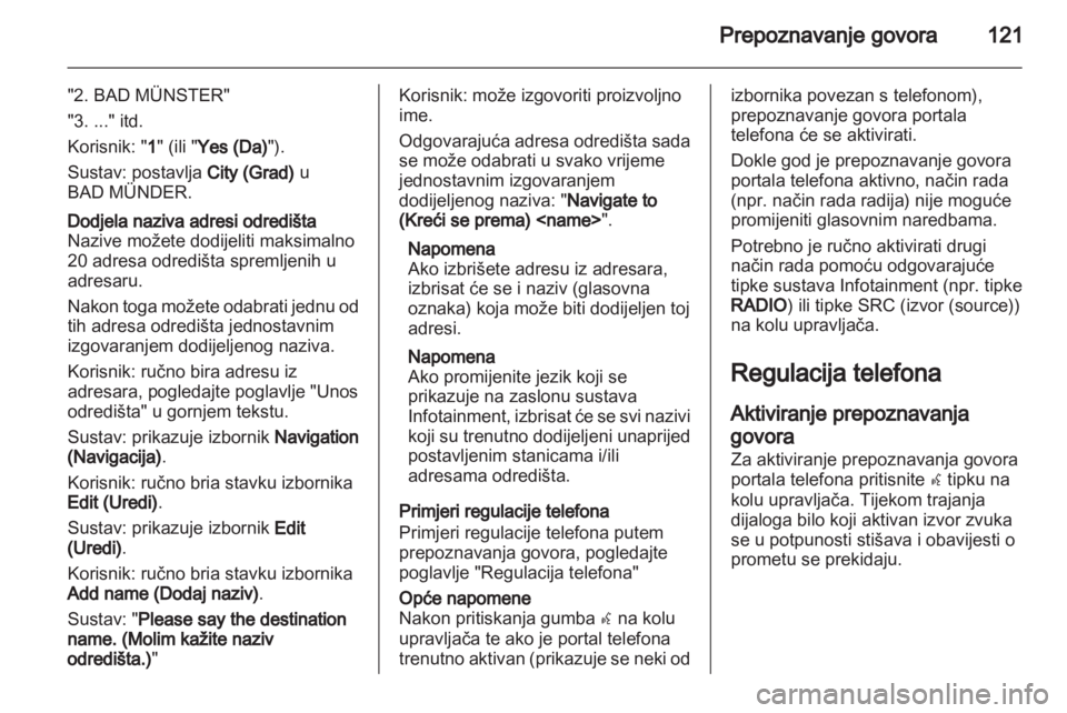 OPEL INSIGNIA 2013  Priručnik za Infotainment (in Croatian) 