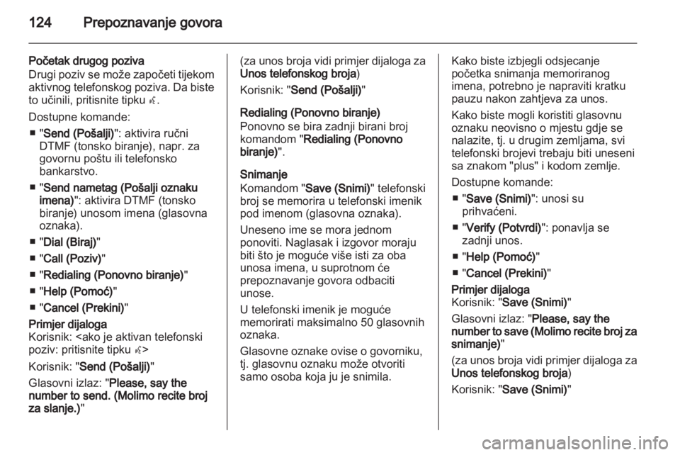 OPEL INSIGNIA 2013  Priručnik za Infotainment (in Croatian) 