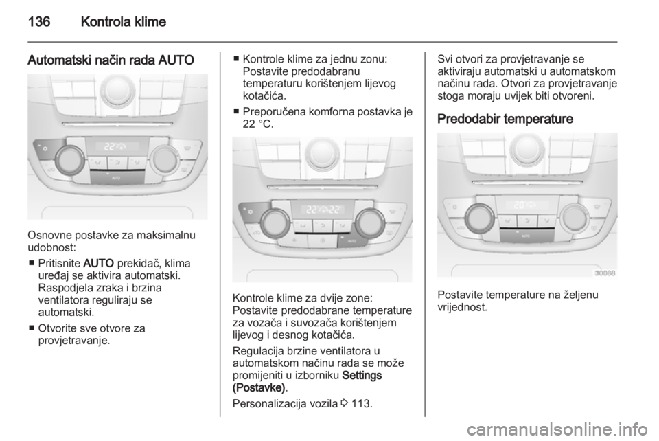 OPEL INSIGNIA 2013  Priručnik za vlasnika (in Croatian) 
