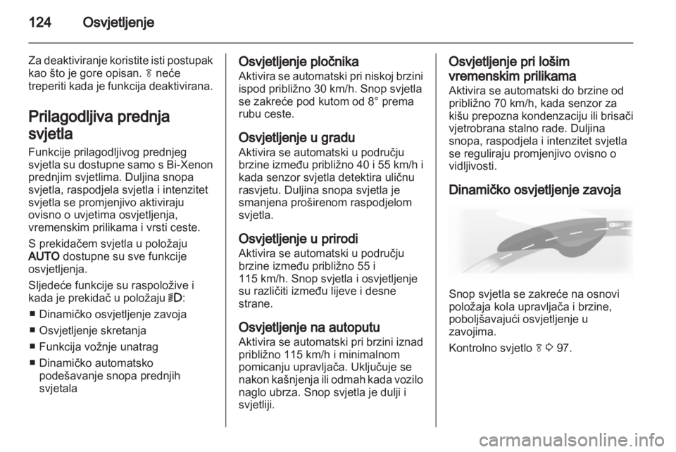 OPEL INSIGNIA 2013.5  Priručnik za vlasnika (in Croatian) 