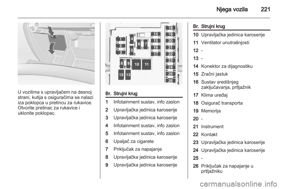 OPEL INSIGNIA 2013.5  Priručnik za vlasnika (in Croatian) 