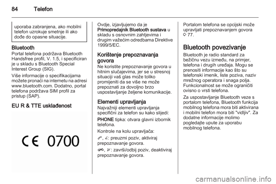 OPEL MOKKA 2013  Priručnik za Infotainment (in Croatian) 