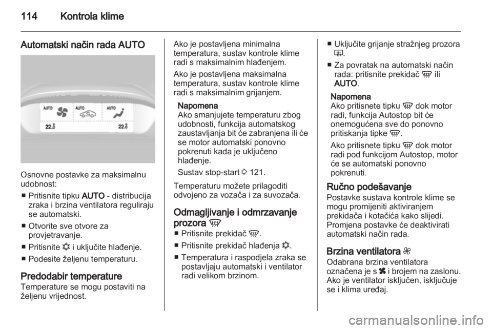 OPEL MOKKA 2013  Priručnik za vlasnika (in Croatian) 