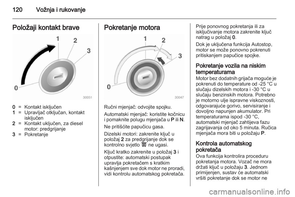 OPEL MOKKA 2013  Priručnik za vlasnika (in Croatian) 