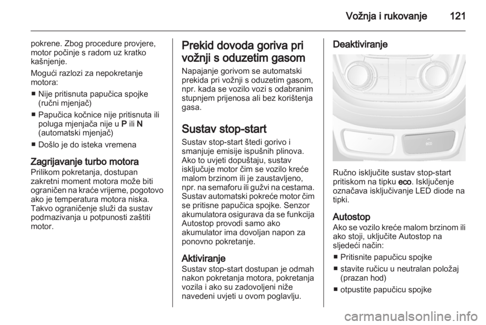 OPEL MOKKA 2013  Priručnik za vlasnika (in Croatian) 