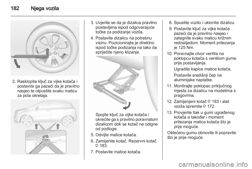 OPEL MOKKA 2013  Priručnik za vlasnika (in Croatian) 