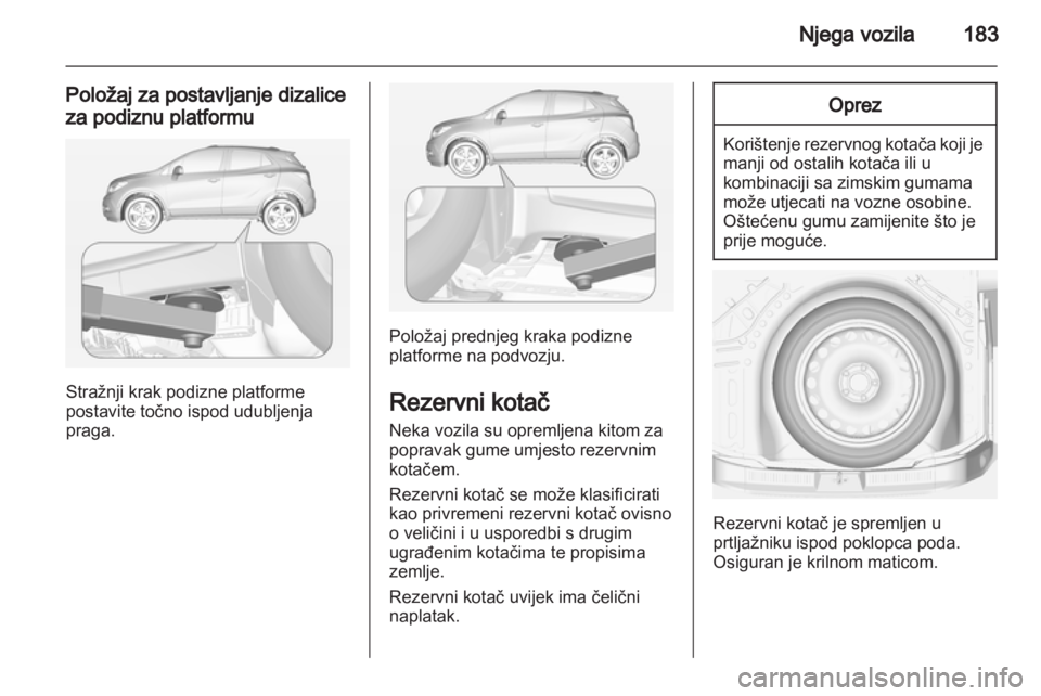 OPEL MOKKA 2013  Priručnik za vlasnika (in Croatian) 