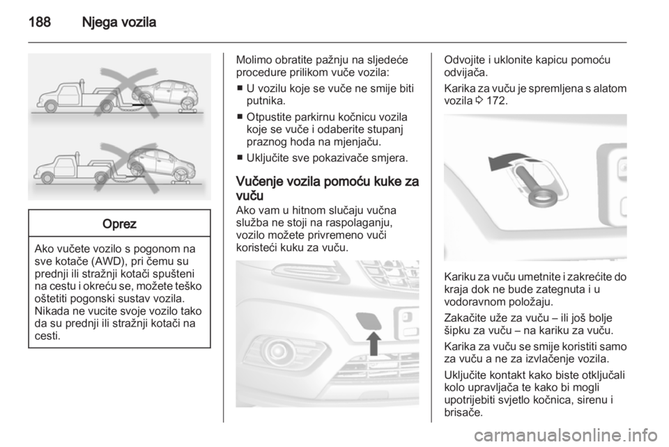 OPEL MOKKA 2013  Priručnik za vlasnika (in Croatian) 