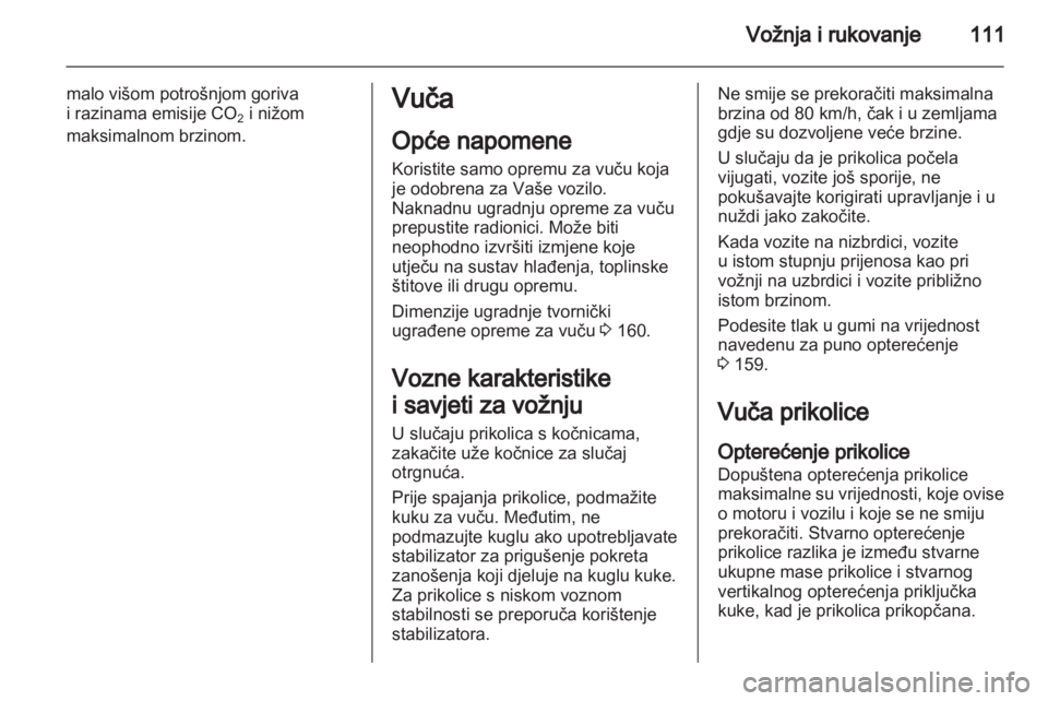 OPEL VIVARO 2011.5  Priručnik za vlasnika (in Croatian) 