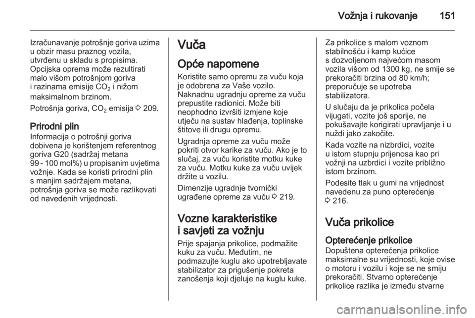 OPEL ZAFIRA 2011.5  Priručnik za vlasnika (in Croatian) 