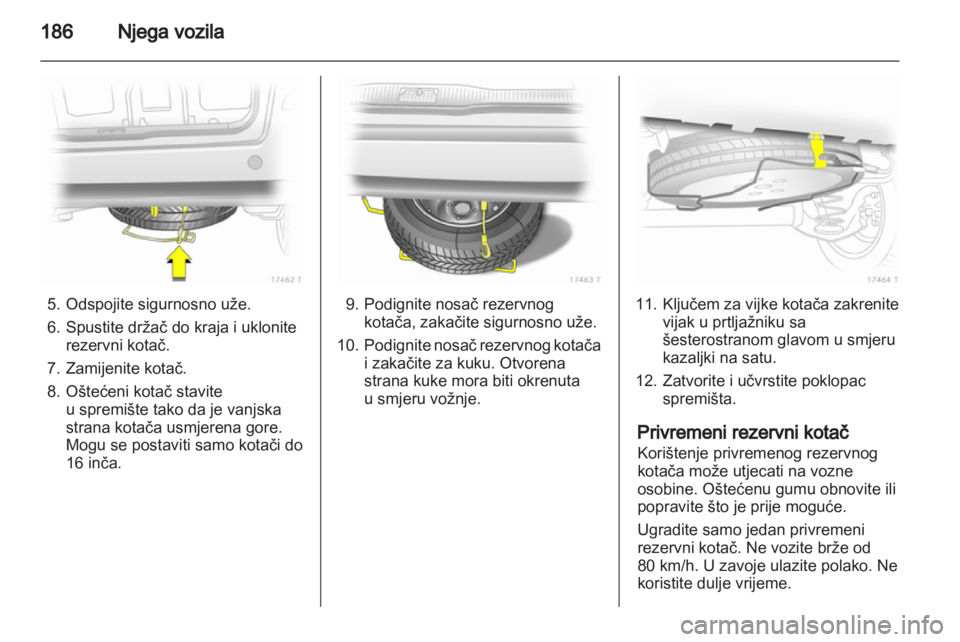 OPEL ZAFIRA 2012  Priručnik za vlasnika (in Croatian) 