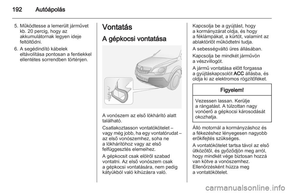 OPEL ANTARA 2011  Kezelési útmutató (in Hungarian) 