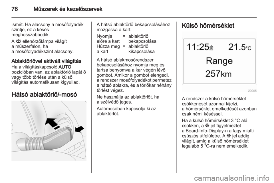 OPEL ANTARA 2011  Kezelési útmutató (in Hungarian) 