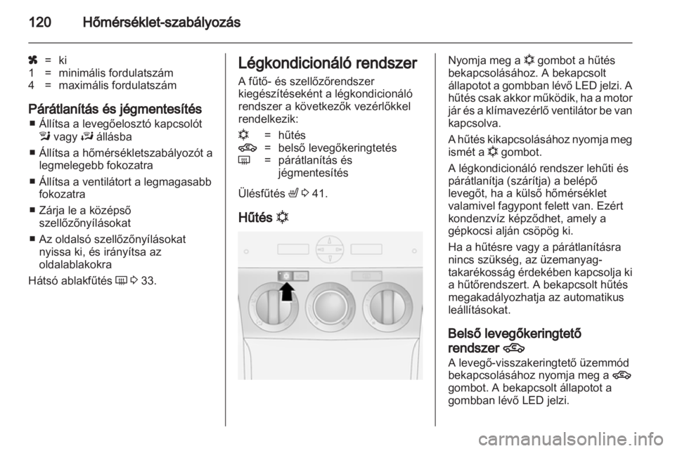 OPEL ANTARA 2013.5  Kezelési útmutató (in Hungarian) 
