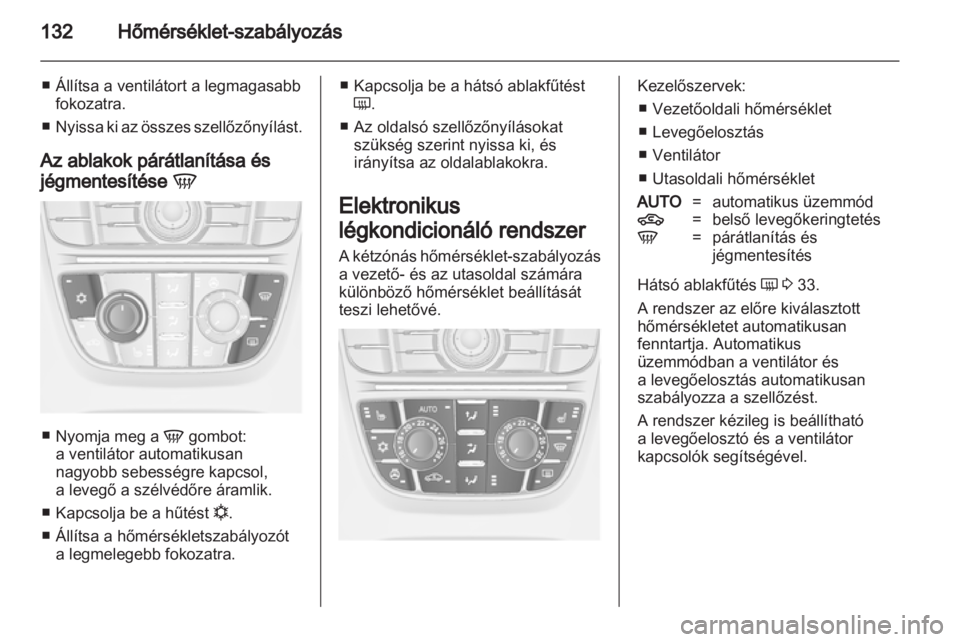 OPEL ASTRA J 2011  Kezelési útmutató (in Hungarian) 