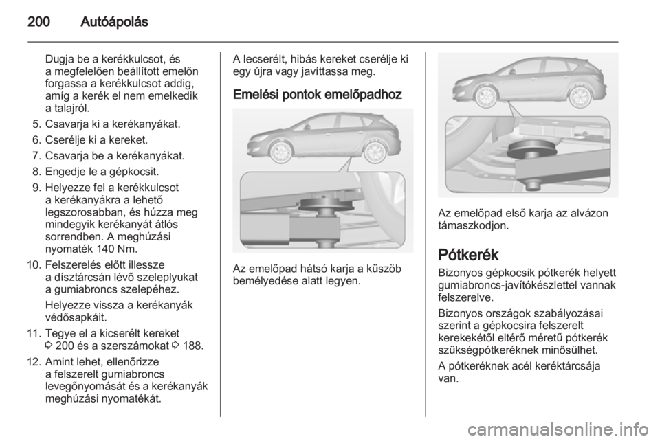OPEL ASTRA J 2011  Kezelési útmutató (in Hungarian) 