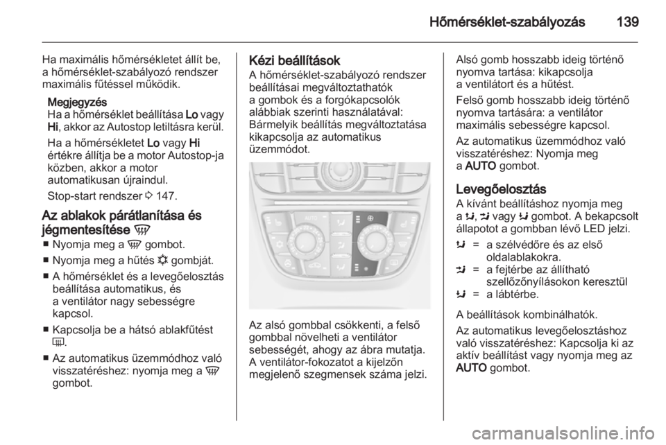 OPEL ASTRA J 2011.5  Kezelési útmutató (in Hungarian) 