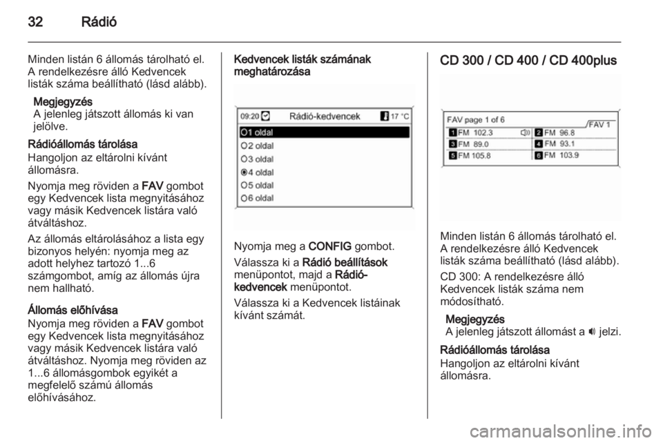 OPEL ASTRA J 2013  Infotainment kézikönyv (in Hungarian) 