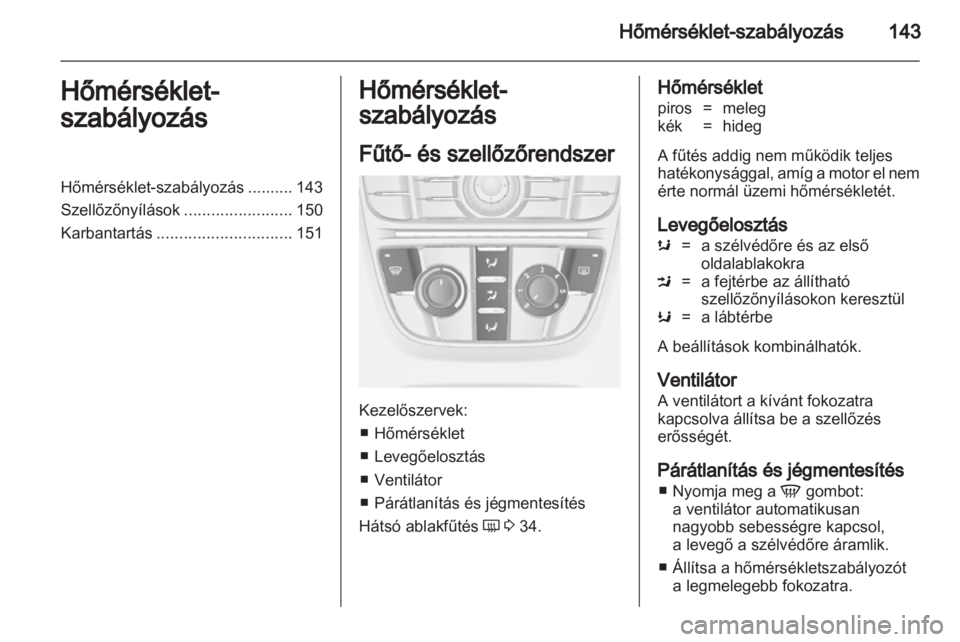 OPEL ASTRA J HB5 & ST 2012.5  Kezelési útmutató (in Hungarian) 