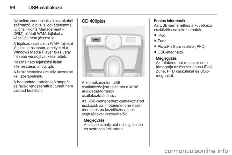 OPEL CASCADA 2013.5  Infotainment kézikönyv (in Hungarian) 
