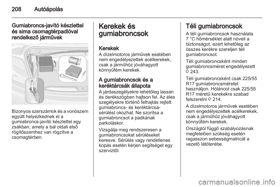 OPEL CASCADA 2013.5  Kezelési útmutató (in Hungarian) 