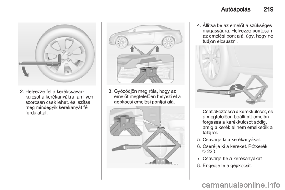 OPEL CASCADA 2013.5  Kezelési útmutató (in Hungarian) 