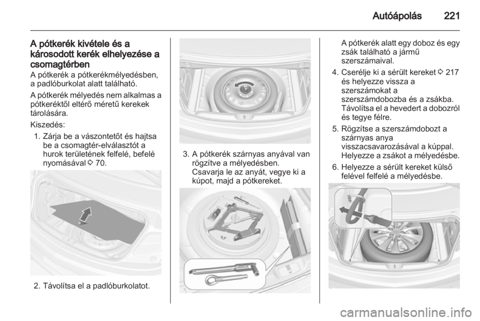 OPEL CASCADA 2013.5  Kezelési útmutató (in Hungarian) 
