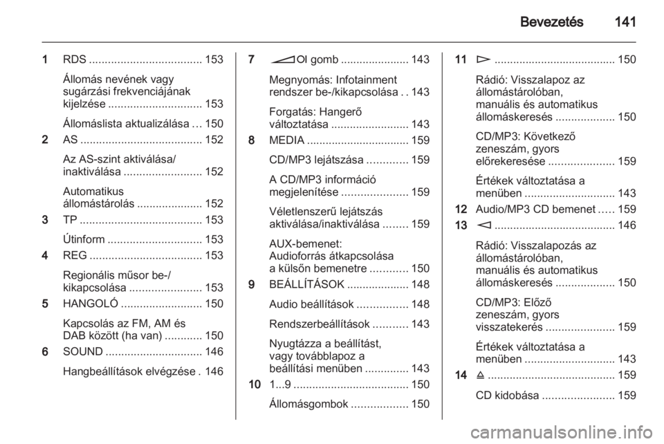 OPEL CORSA 2013.5  Infotainment kézikönyv (in Hungarian) 