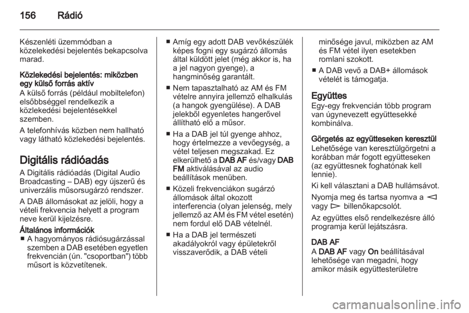 OPEL CORSA 2013.5  Infotainment kézikönyv (in Hungarian) 