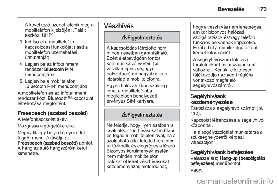 OPEL CORSA 2013.5  Infotainment kézikönyv (in Hungarian) 
