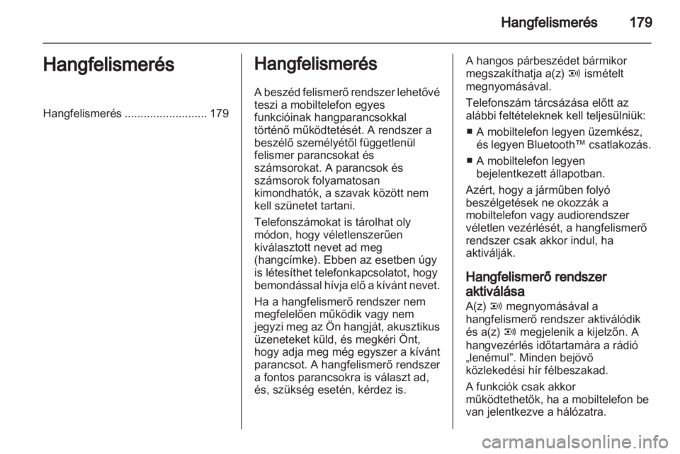 OPEL CORSA 2013.5  Infotainment kézikönyv (in Hungarian) 