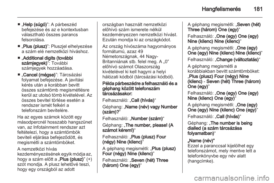 OPEL CORSA 2013.5  Infotainment kézikönyv (in Hungarian) 