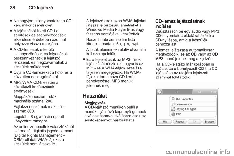 OPEL CORSA 2013.5  Infotainment kézikönyv (in Hungarian) 