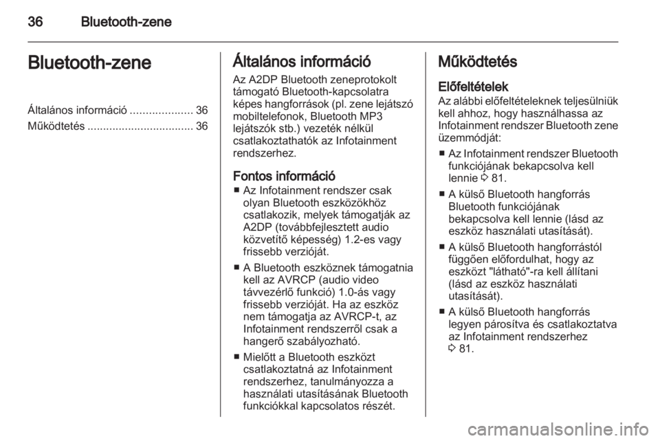 OPEL CORSA 2013.5  Infotainment kézikönyv (in Hungarian) 