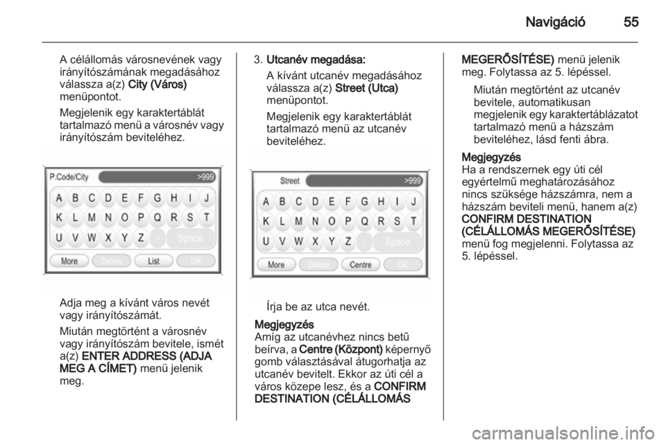 OPEL CORSA 2013.5  Infotainment kézikönyv (in Hungarian) 
