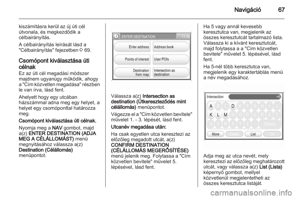 OPEL CORSA 2013.5  Infotainment kézikönyv (in Hungarian) 