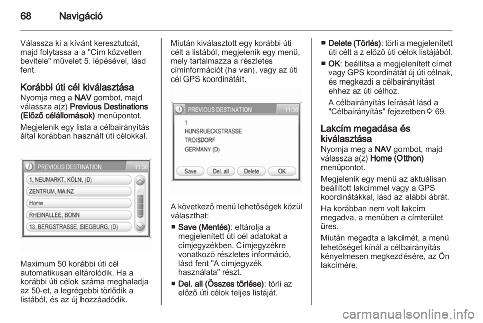 OPEL CORSA 2013.5  Infotainment kézikönyv (in Hungarian) 