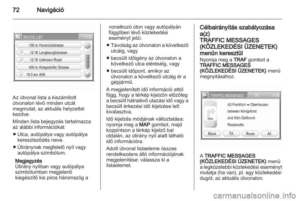 OPEL CORSA 2013.5  Infotainment kézikönyv (in Hungarian) 