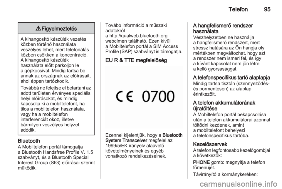 OPEL INSIGNIA 2010.5  Infotainment kézikönyv (in Hungarian) 