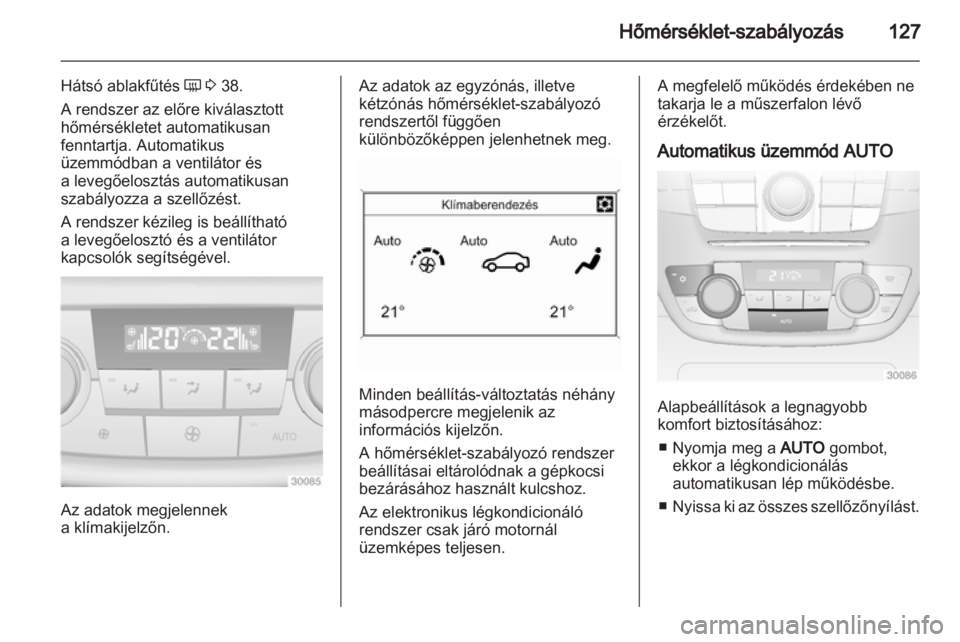 OPEL INSIGNIA 2010.5  Kezelési útmutató (in Hungarian) 