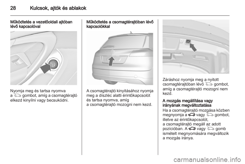 OPEL INSIGNIA 2010.5  Kezelési útmutató (in Hungarian) 