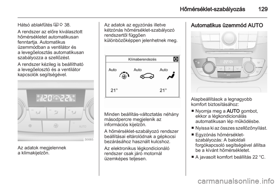 OPEL INSIGNIA 2011  Kezelési útmutató (in Hungarian) 
