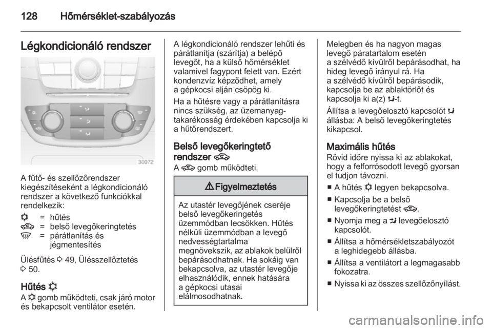 OPEL INSIGNIA 2011.5  Kezelési útmutató (in Hungarian) 