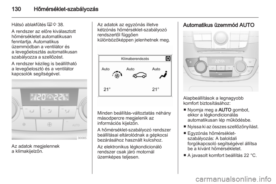 OPEL INSIGNIA 2011.5  Kezelési útmutató (in Hungarian) 