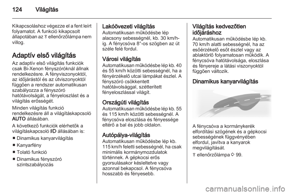 OPEL INSIGNIA 2013.5  Kezelési útmutató (in Hungarian) 