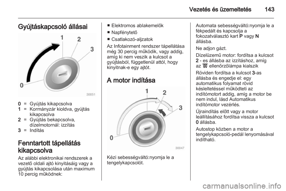 OPEL INSIGNIA 2013.5  Kezelési útmutató (in Hungarian) 