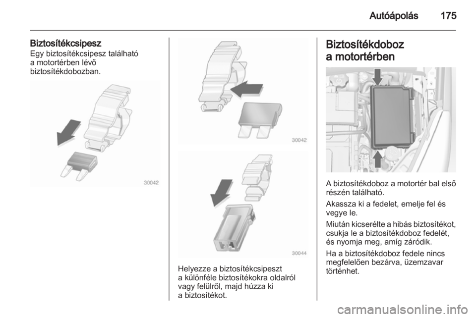 OPEL MERIVA 2011.5  Kezelési útmutató (in Hungarian) 